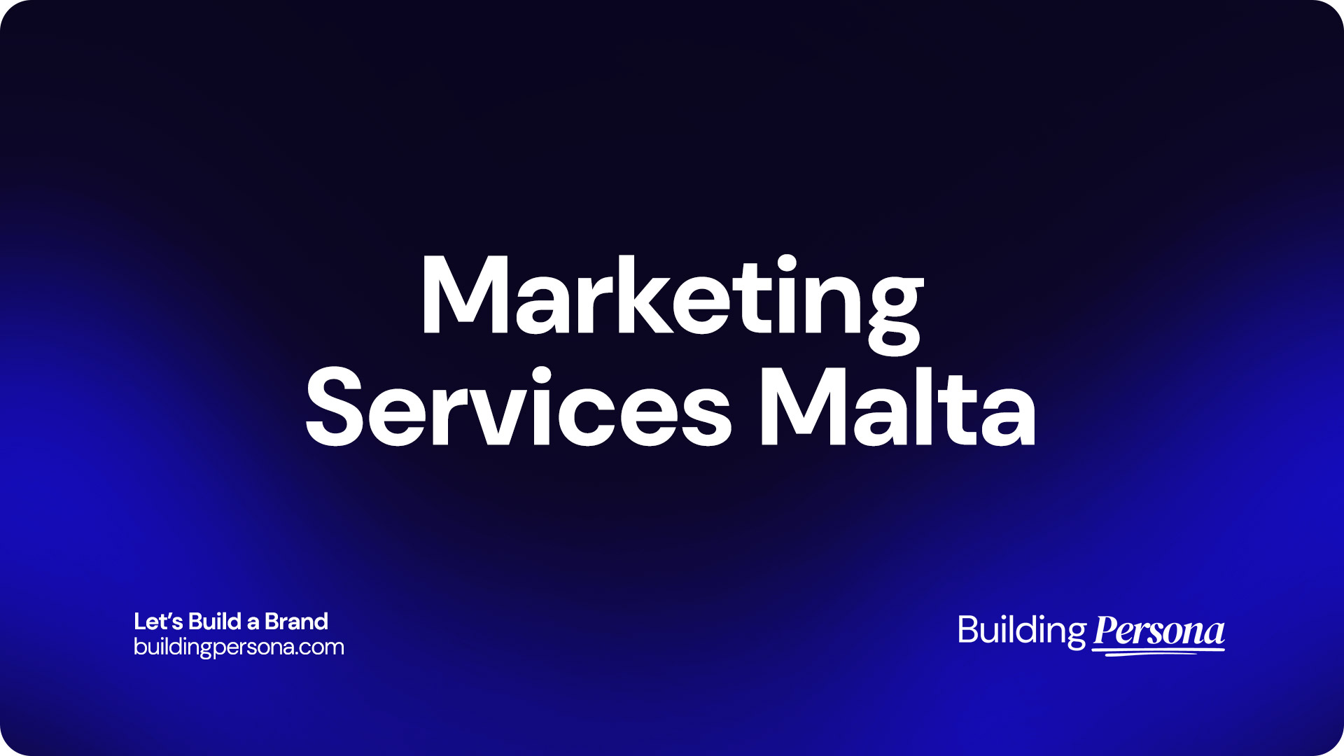 Marketing Services Malta